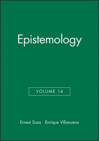 Könyv Epistemology: Philosophical Issues Volume 14 Ernest Sosa