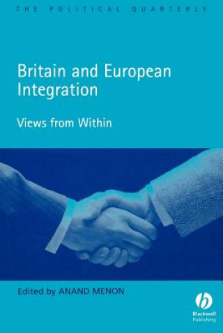 Książka Britain and European Integration Views from Within Anand Dr Menon