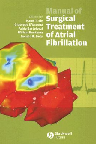 Kniha Manual of Surgical Treatment of Atrial Fibrillation Hauw T. Sie