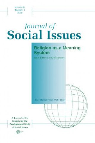 Könyv Religion as a Meaning System Israela Silberman