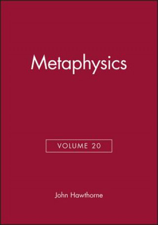 Book Metaphysics: Philosophical Perspectives Volume 20 John Hawthorne