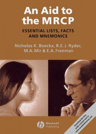 Książka Aid to the MRCP - Essential Lists, Facts and Mnemonics Nicholas Boeckx