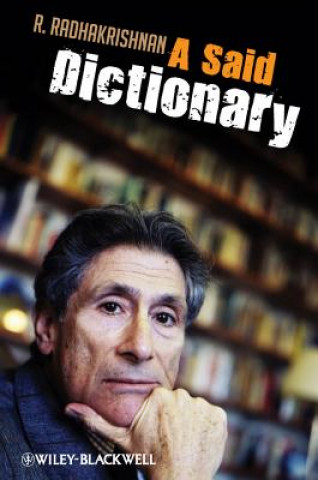 Book Said Dictionary R. Radhakrishnan