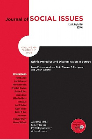 Könyv Ethnic Prejudice and Discrimination in Europe Andreas Zick