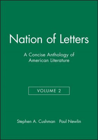 Livre Nation of Letters Volume 2 Cushman