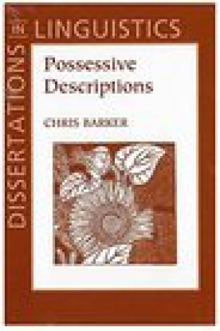 Knjiga Possessive Descriptions Chris Barker