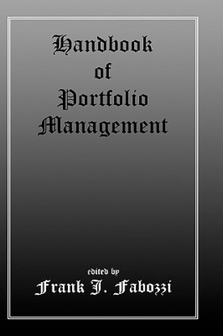 Carte Handbook of Portfolio Management Frank J. Fabozzi