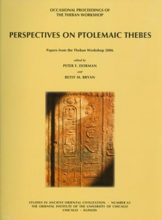 Könyv Perspectives on Ptolemaic Thebes 