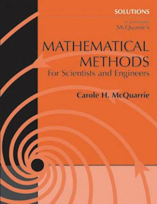 Книга Student Solutions Manual for Mathematical Methods for Scientists and Engineers Carole McQuarrie