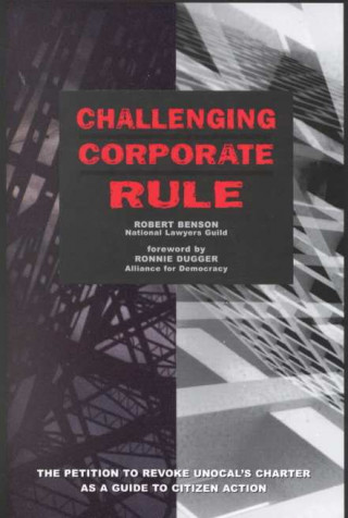 Kniha Challenging Corporate Rule Robert Benson