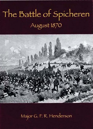 Carte Battle of Spicheren August 1870 G. F. R. Henderson