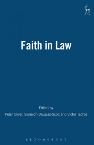 Kniha Faith in Law Peter Oliver