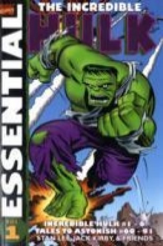 Книга Essential Incredible Hulk Vol.1 Stan Lee