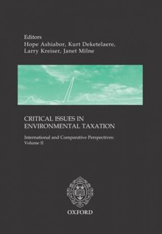 Libro Critical Issues in Environmental Taxation Hope Ashiabor