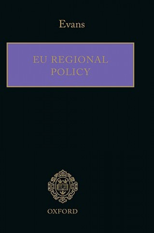 Könyv EU Regional Policy Andrew Evans