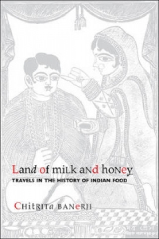 Livre Land of Milk and Honey - Travels in the History of  Indian Food Chitrita Banerji