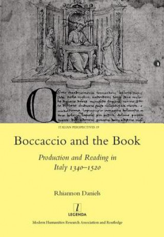 Książka Boccaccio and the Book Rhiannon Daniels