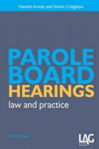 Kniha Parole Board Hearings Hamish Arnott