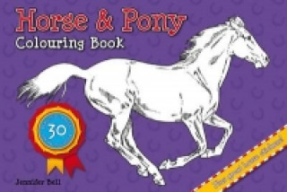 Carte Horse and Pony Colouring Book Jennifer Bell