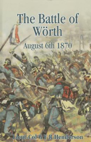 Carte Battle of Woerth August 6th 1870 G. F. R. Henderson