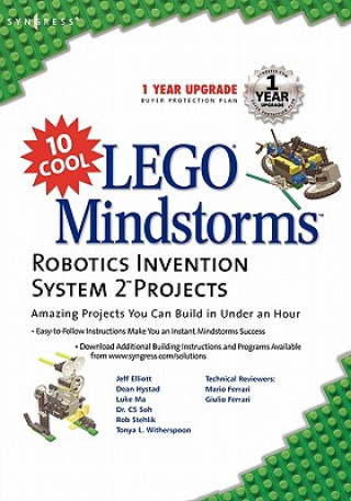 Könyv 10 Cool Lego Mindstorm Robotics Invention System 2 Projects Mario Ferrari