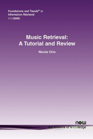 Książka Music Retrieval Nicola Orio