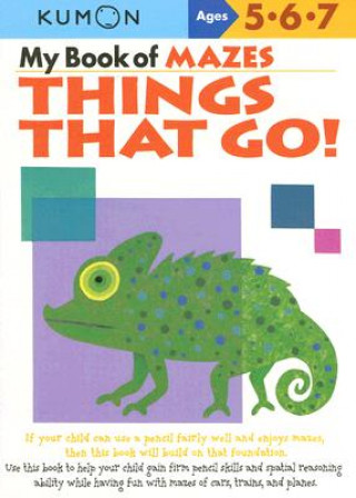 Carte My Book Of Mazes: Things That Go! Kumon Publishing