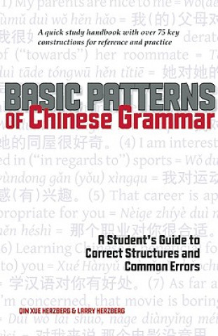 Kniha Basic Patterns of Chinese Grammar Qin Xue Herzberg