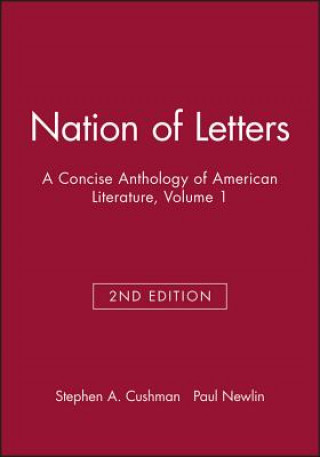 Książka Nation of Letters Stephen A. Cushman