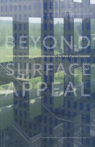 Kniha Beyond Surface Appeal - Literalism, Sensibilities,  and Constituencies in the Work of James Carpenter Sarah Whiting