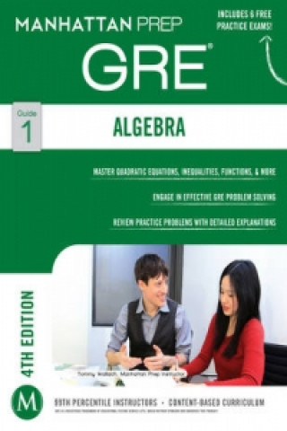 Könyv GRE Algebra Strategy Guide Manhattan Prep