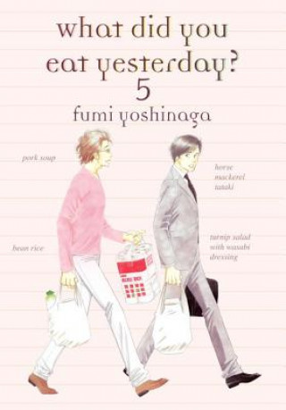 Carte What Did You Eat Yesterday Volume 5 Fumi Yoshinaga