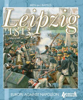 Carte Battle of Leipzig 1813 Gilles Boue