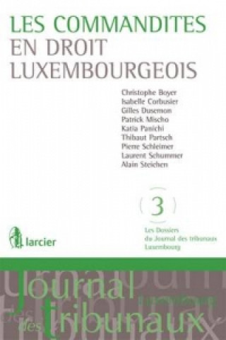 Carte Commandites en Droit Luxembourgeois Laurent Schummer