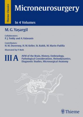 Książka Microneurosurgery, Volume III A Mahmut Yasargil