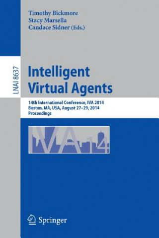 Kniha Intelligent Virtual Agents Timothy Bickmore