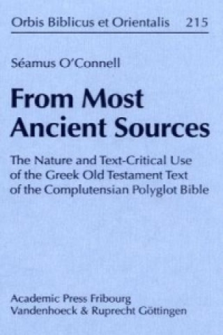 Kniha From Most Ancient Sources Séamus O'Connell