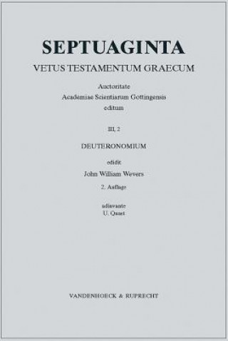 Könyv Septuaginta John W Wevers