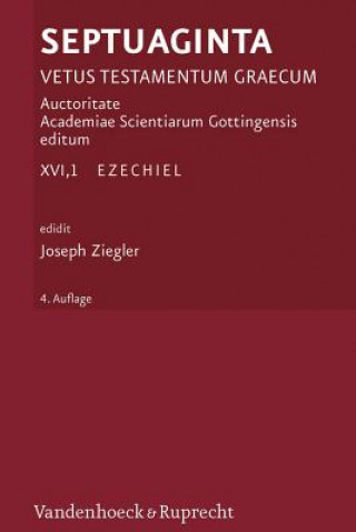 Könyv Septuaginta Joseph Ziegler
