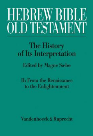 Book Hebrew Bible/Old Testament Magne Saebo