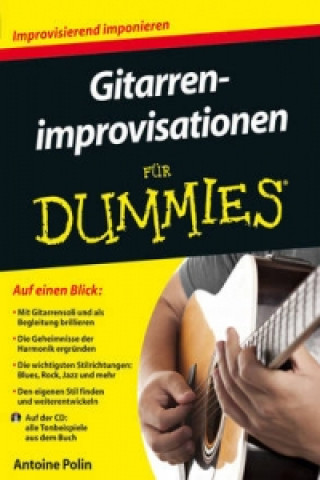 Kniha Gitarrenimprovisationen fur Dummies Antoine Polin