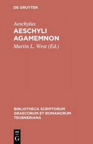 Carte Aeschyli Agamemnon Aeschylus