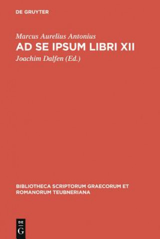 Książka AD SE Ipsum Libri XII CB Marcus Aurelius