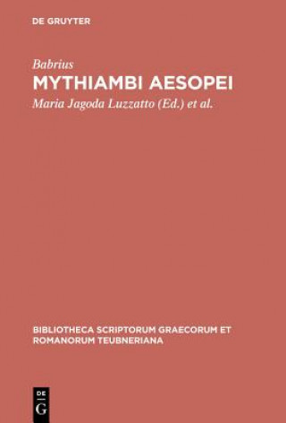 Kniha Mythiambi Aesopei CB Babrius