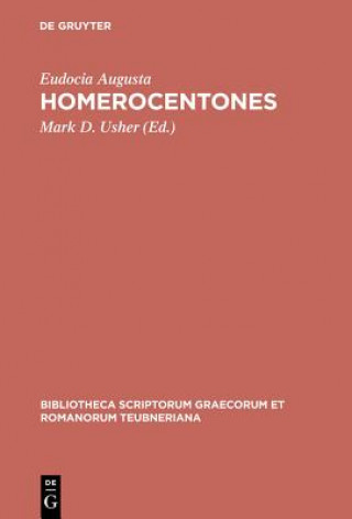 Kniha Homerocentones CB Eudocia/Usher