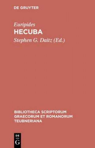 Könyv Hecuba CB Euripides/Daitz