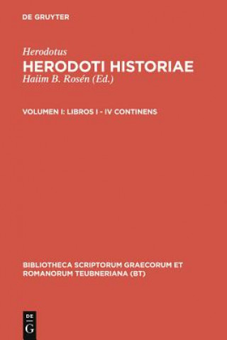 Kniha Historiae, Vol. I CB Herodotus/Rosen