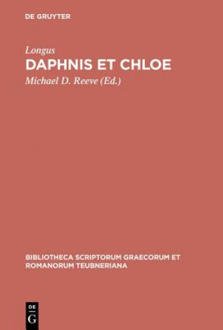 Kniha Daphnis Et Chloe CB Longus