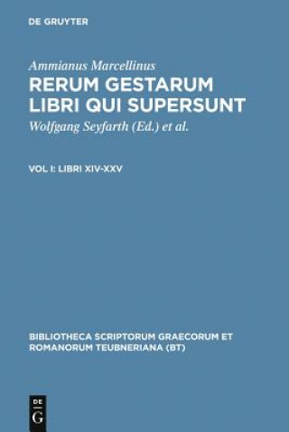 Könyv Rerum Gestarum Libri Qui Supe CB Ammianus Marcellinus