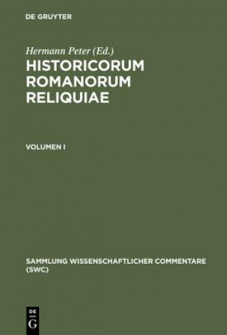 Buch Historicorum Romanorum Reliqu CB Peter